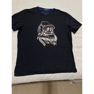 Robert Graham Black Submarine Skull Graphic T-Shirt Men’s Size XL Tee